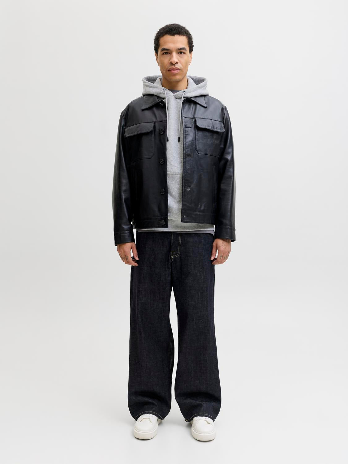 JJEBRADLEY SWEATSHIRT HOOD